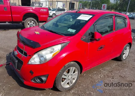 2014 Chevrolet Spark Ls Auto from USA, damaged, VIN KL8CB6S95EC590216